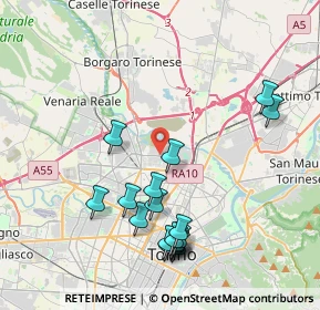 Mappa Via Reiss Romoli, 10147 Torino TO, Italia (4.30765)