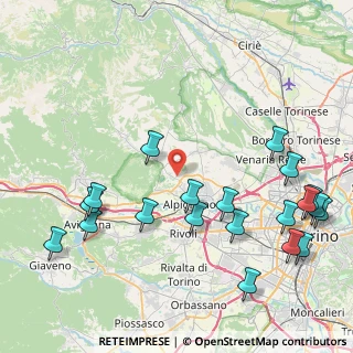 Mappa Strada Pianezza Valdellatorre, 10091 Alpignano TO, Italia (10.4415)