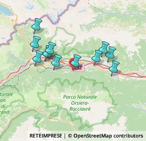 Mappa 10050 Mattie TO, Italia (6.55167)