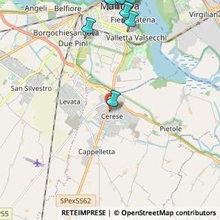 Mappa Via Cisa, 46030 San Giorgio di Mantova MN, Italia (3.56615)