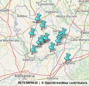 Mappa Via Giacomo Matteotti, 27034 Lomello PV, Italia (9.54417)