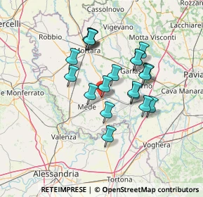 Mappa Via Giacomo Matteotti, 27034 Lomello PV, Italia (11.656)