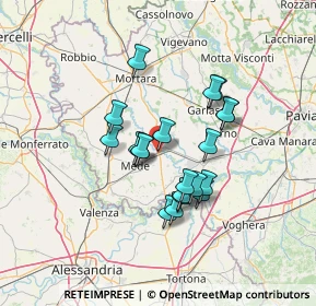Mappa Via Giacomo Matteotti, 27034 Lomello PV, Italia (10.941)