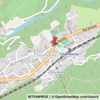 Mappa Corso Savona, 20, 10050 Chiomonte, Torino (Piemonte)