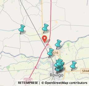 Mappa Via Alexander Fleming, 35048 Stanghella PD, Italia (4.66909)