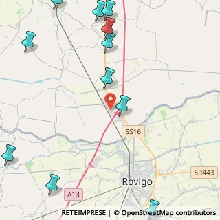 Mappa Via Alexander Fleming, 35048 Stanghella PD, Italia (6.39)
