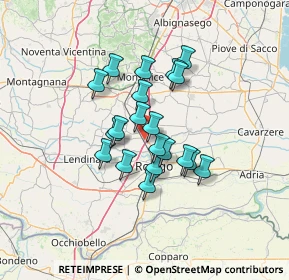 Mappa Via Albert Bruce Sabin, 35048 Stanghella PD, Italia (9.953)