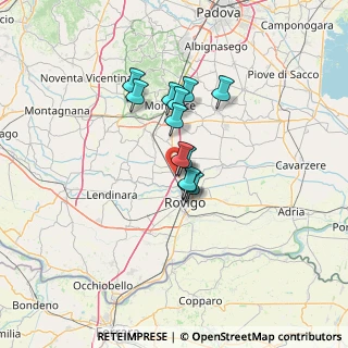 Mappa Via Albert Bruce Sabin, 35048 Stanghella PD, Italia (8.99083)