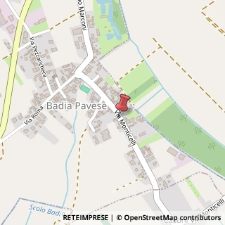 Mappa Via monticelli, 27010 Badia Pavese, Pavia (Lombardia)