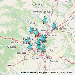 Mappa Via Giovanni de Stefanis, 10148 Torino TO, Italia (9.99417)