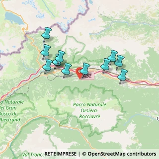 Mappa Via Aghetti, 10050 Mattie TO, Italia (6.53)
