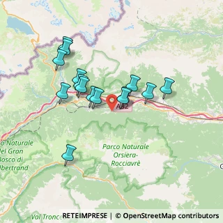 Mappa Via Aghetti, 10050 Mattie TO, Italia (6.39333)