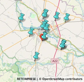 Mappa Via Piave, 46034 Borgo Virgilio MN, Italia (6.326)