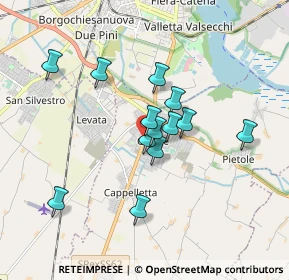 Mappa Via Piave, 46034 Borgo Virgilio MN, Italia (1.41692)