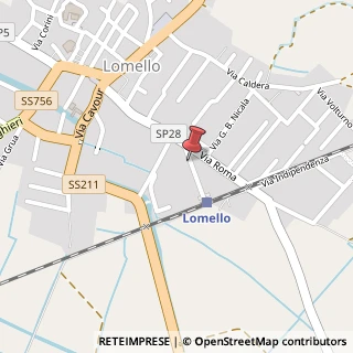 Mappa Via Antonio Gramsci, 10, 27034 Lomello, Pavia (Lombardia)