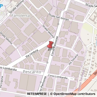 Mappa Corso Piemonte, 43, 10099 San Mauro Torinese, Torino (Piemonte)