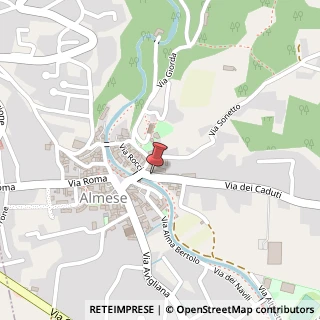 Mappa Via dei Caduti, 11, 10040 Almese, Torino (Piemonte)