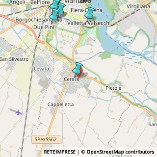 Mappa Via F. Gioia, 46044 Borgo Virgilio MN, Italia (3.48818)