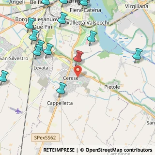 Mappa Via F. Gioia, 46044 Borgo Virgilio MN, Italia (3.274)