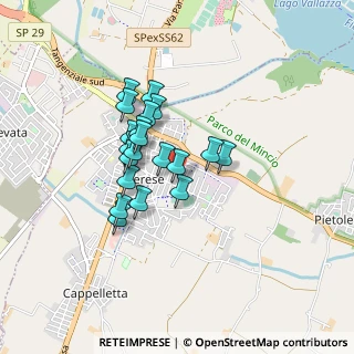 Mappa Via F. Gioia, 46044 Borgo Virgilio MN, Italia (0.6475)