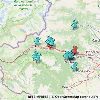 Mappa Borgate Pognant - Grangia, 10050 San Giorio di Susa TO, Italia (12.73214)