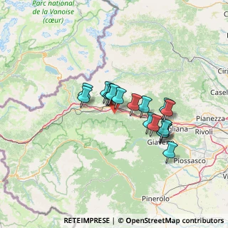 Mappa Borgate Pognant - Grangia, 10050 San Giorio di Susa TO, Italia (10.27882)