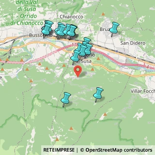 Mappa Borgate Pognant - Grangia, 10050 San Giorio di Susa TO, Italia (2.014)