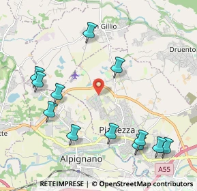 Mappa Via la Cassa, 10044 Pianezza TO, Italia (2.41083)