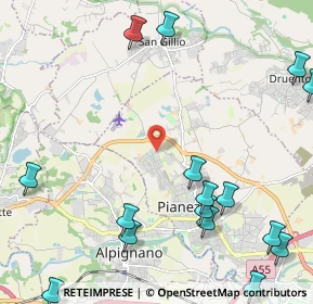 Mappa Via la Cassa, 10044 Pianezza TO, Italia (3.03813)