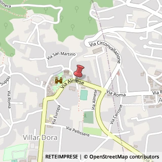 Mappa Via Almese, 25, 10040 Villar Dora, Torino (Piemonte)
