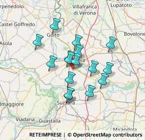 Mappa Via Arginotto, 46034 Borgo Virgilio MN, Italia (10.71063)