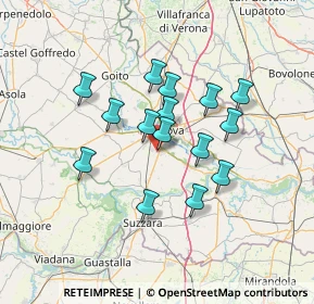 Mappa Via Arginotto, 46034 Borgo Virgilio MN, Italia (11.284)