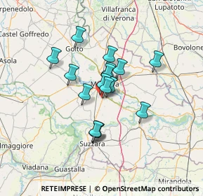 Mappa Via Arginotto, 46034 Borgo Virgilio MN, Italia (9.63875)