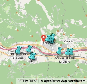 Mappa 10055 Condove TO, Italia (1.72833)