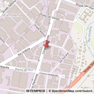 Mappa Corso Piemonte, 46, 10099 San Mauro Torinese, Torino (Piemonte)