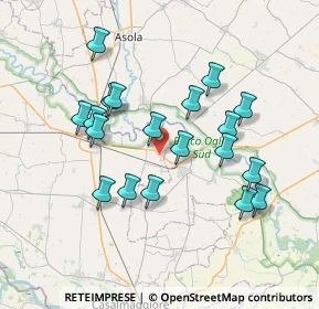 Mappa SS 10 Padana Inferiore, 46017 Tornata CR, Italia (6.93368)