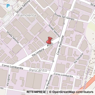 Mappa Via Umbria, 42, 10099 San Mauro Torinese, Torino (Piemonte)