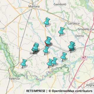 Mappa Via Antonio Gramsci, 27034 Lomello PV, Italia (6.24625)