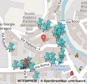 Mappa Via Malatrait, 10040 Almese TO, Italia (0.06923)