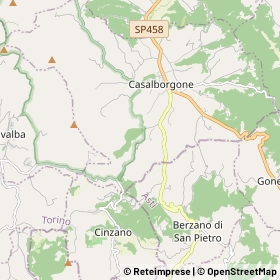Mappa Casalborgone