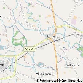 Mappa Lomello