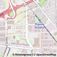 Hartă Venaria Reale