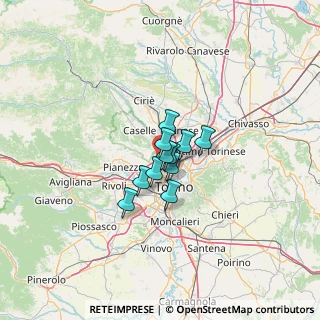 Mappa Via Emilia, 10078 Venaria Reale TO, Italia (6.29909)