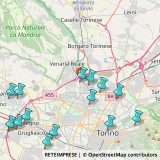 Mappa Via Emilia, 10078 Venaria Reale TO, Italia (6.09)