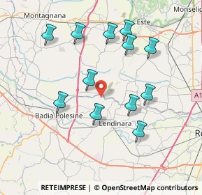 Mappa Via Pradespin, 45026 Lendinara RO, Italia (7.4975)
