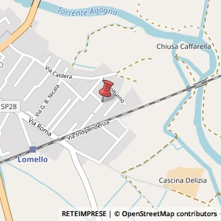 Mappa Via Alessandro Manzoni,  15, 27035 Lomello, Pavia (Lombardia)