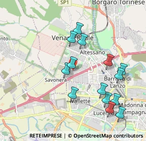 Mappa Via Giovanni Boccaccio, 10078 Venaria Reale TO, Italia (2.00143)