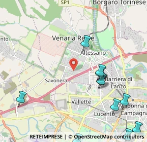 Mappa Via Giovanni Boccaccio, 10078 Venaria Reale TO, Italia (2.81)