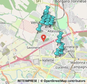 Mappa Via Giovanni Boccaccio, 10078 Venaria Reale TO, Italia (1.63)