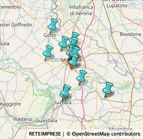 Mappa Via: C. Colombo, 46034 Borgo Virgilio MN, Italia (9.70733)